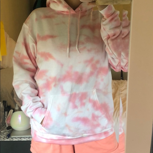 Custom Tie Dye Oversized Hoodie - Picture 5 of 6